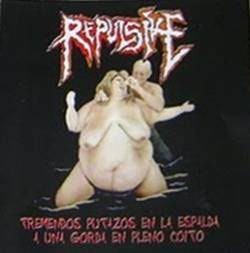 Repulsive (MEX) : Tremendos Putazos en la Espalda a una Gorda en Pleno Coito